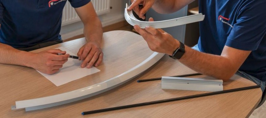 Aluminium Profilbiegeteile