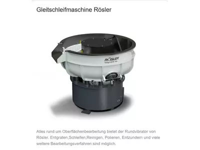 Gleitschleifmaschine Rösler