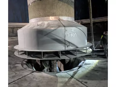 Wasserberuhigung Klärwerk