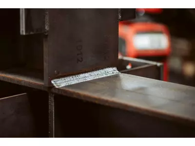 Welded element