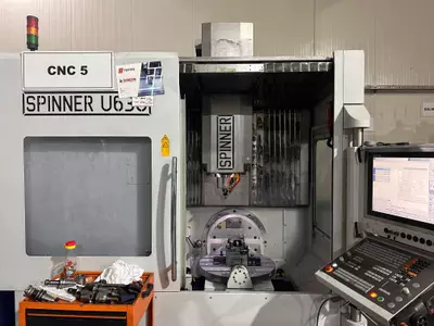CNC Vertical Machining Center 5 Axis / Spinner U5 630 Advance