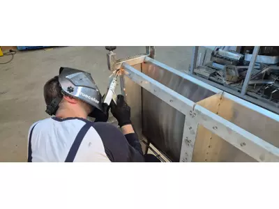 welding of machine