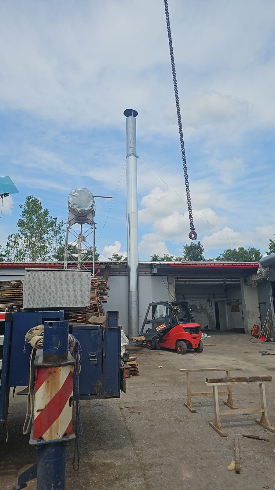 Chimly for drieng room