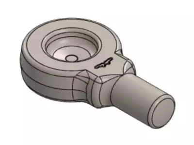 Forged part