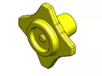 Forged part