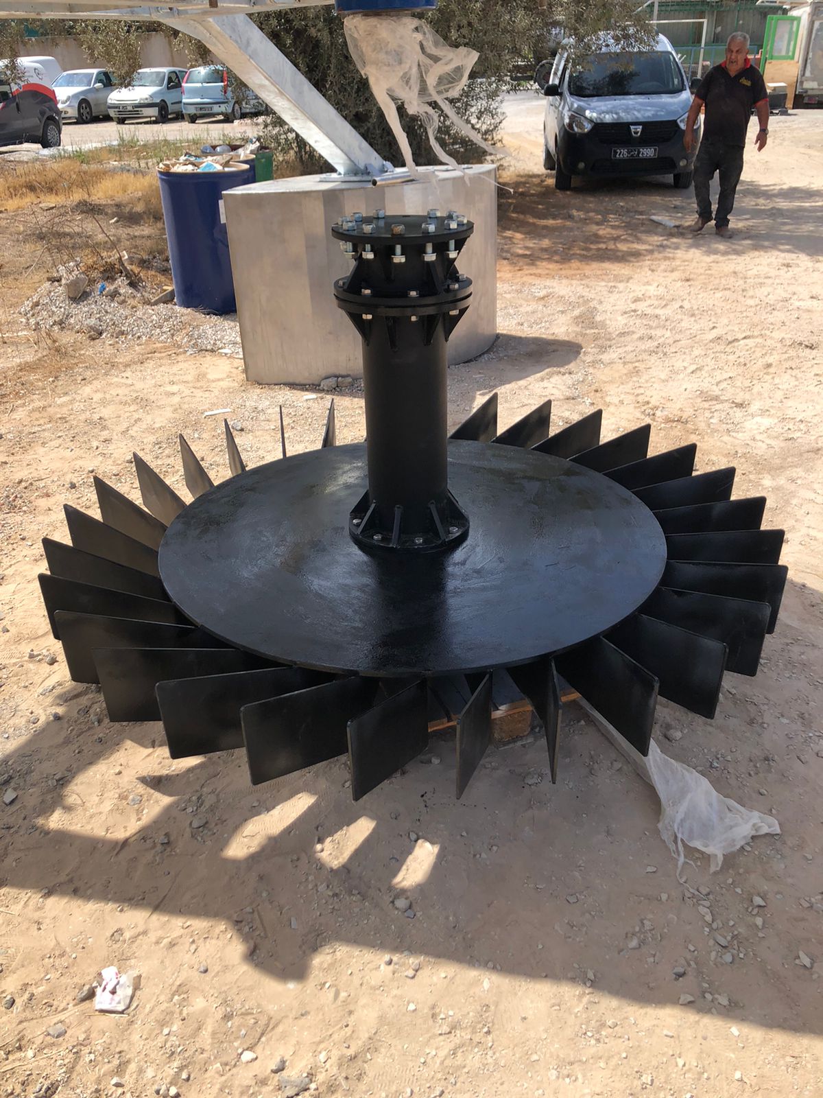 Aeration turbine