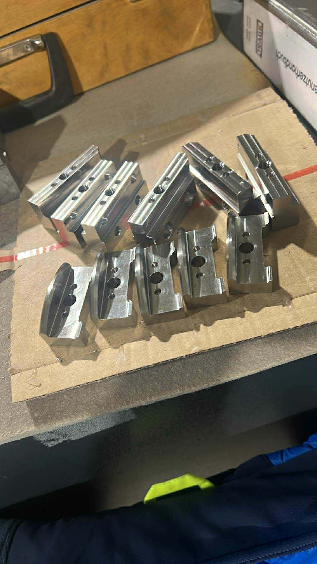 Präzisionsfräste Maschinenteile