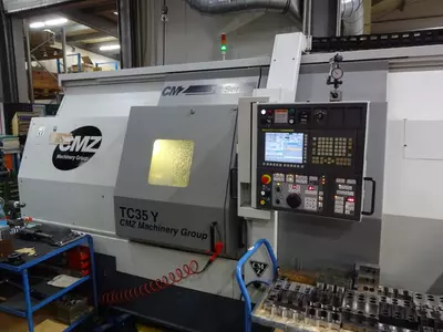CNC-Drehmaschine CMZ TC35Y mit 12fach angetriebene Werkzeuge + Y-Achse
