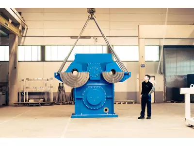 Ein produziertes Getriebeteil mit einer mechanischen Bearbeitung..jpg