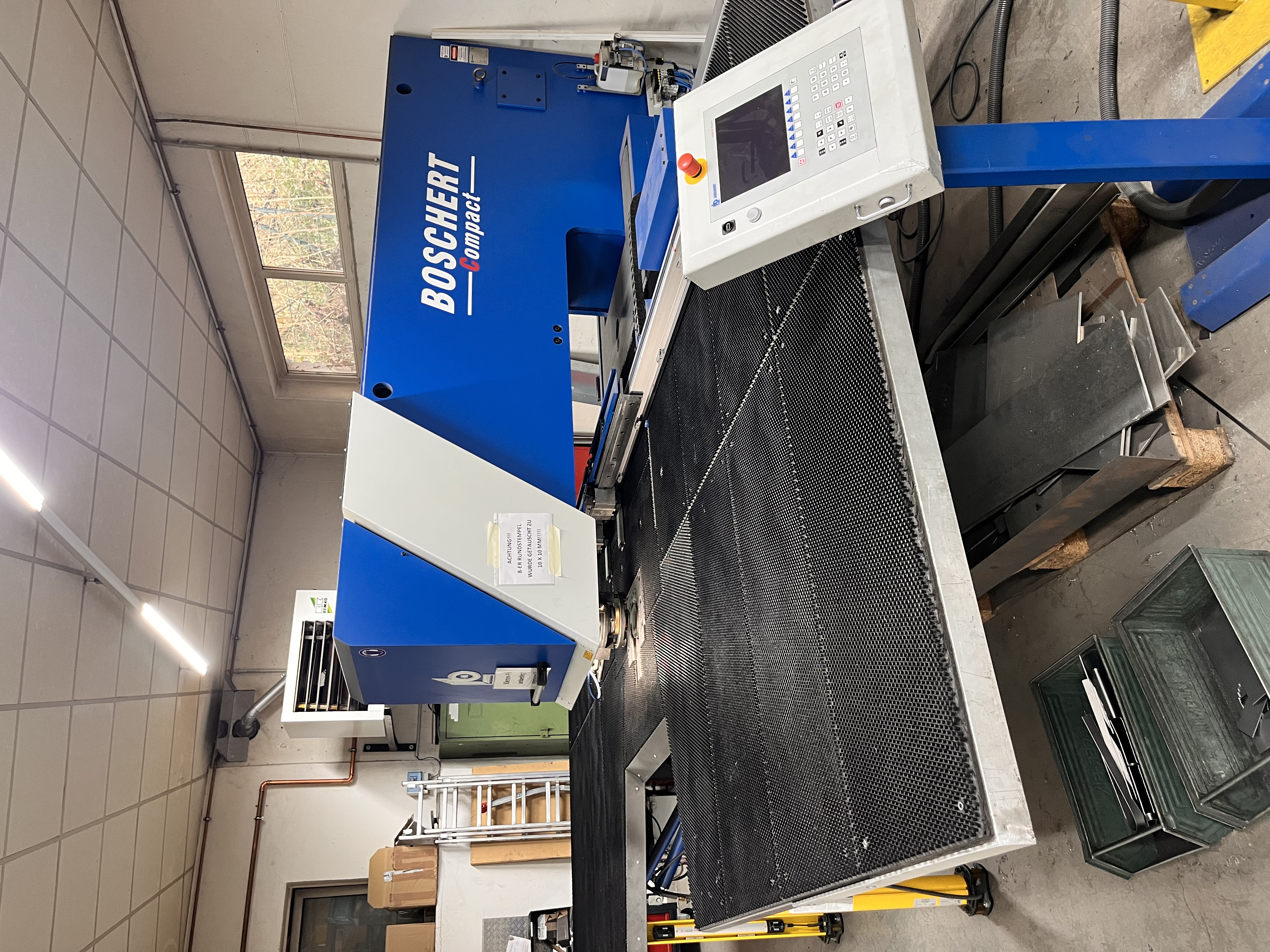 Hydraulische Stanzmaschine Boschert Compact 1250 Rotation