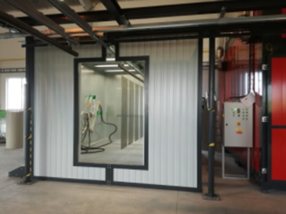 Pulverbeschichtungsbetrieb