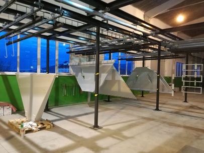 Pulverbeschichtungsbetrieb