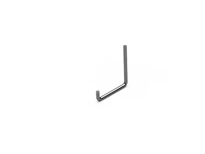 Draht gebogen